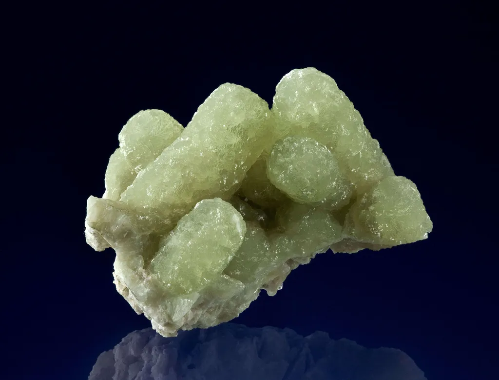 Prehnite Cast After Anhydrite image