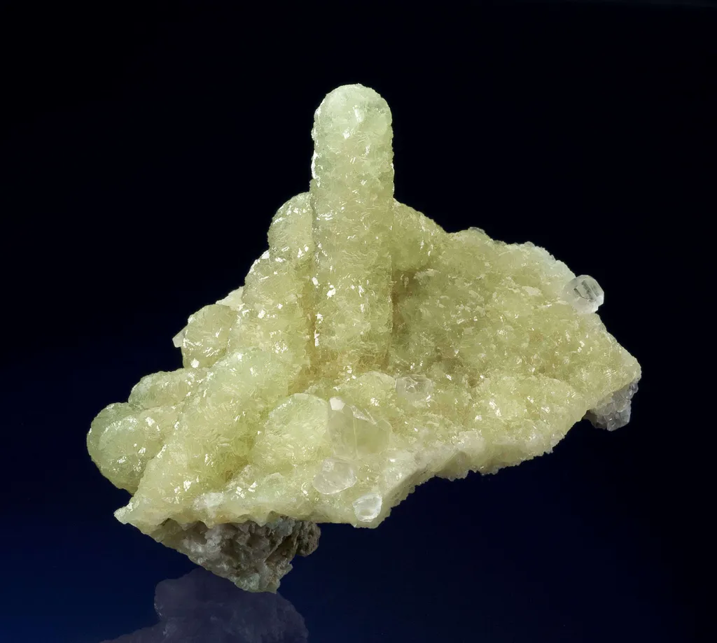 Prehnite Cast After Anhydrite image
