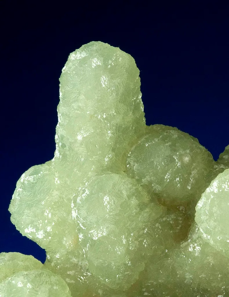 Prehnite Cast After Anhydrite image