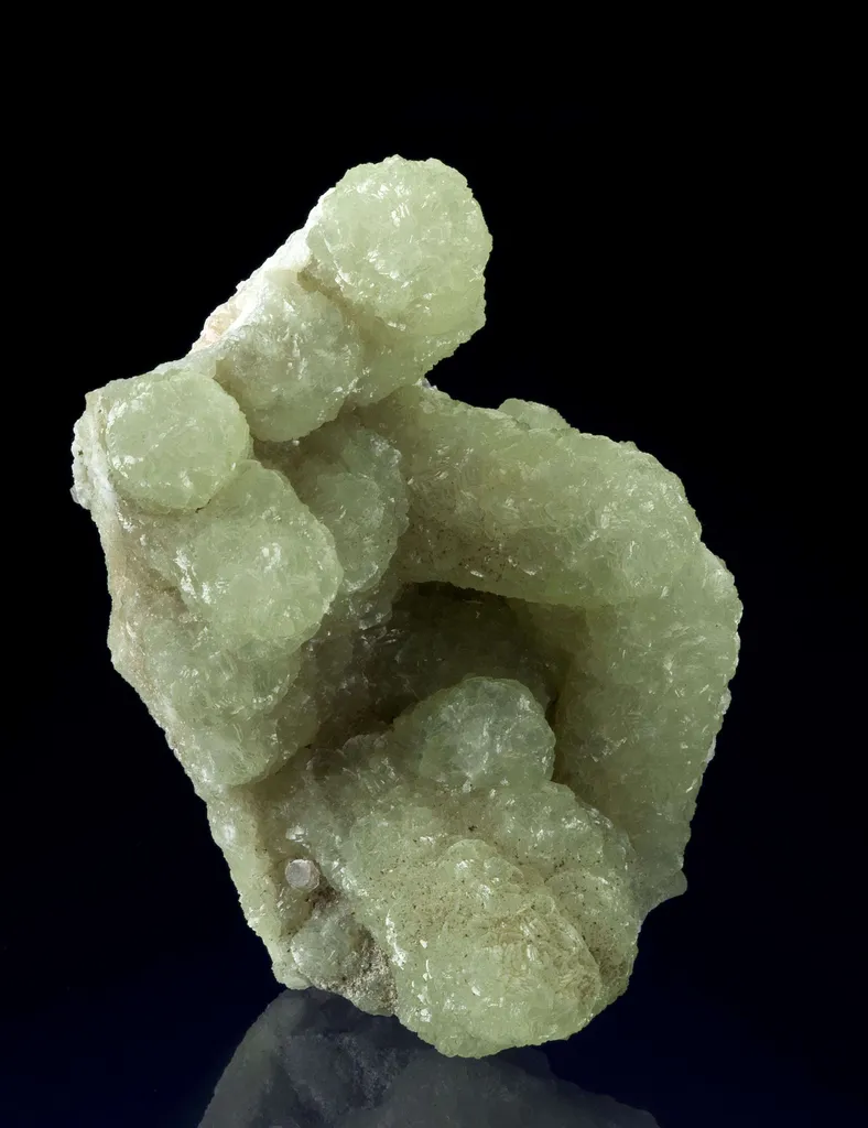 Prehnite Cast After Anhydrite image