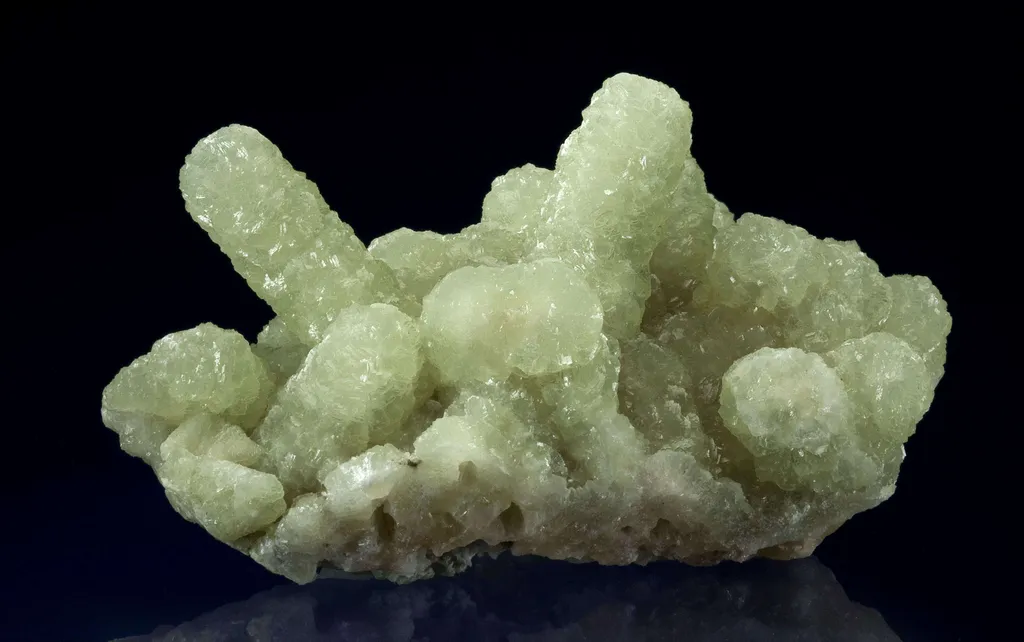 Prehnite Cast After Anhydrite image