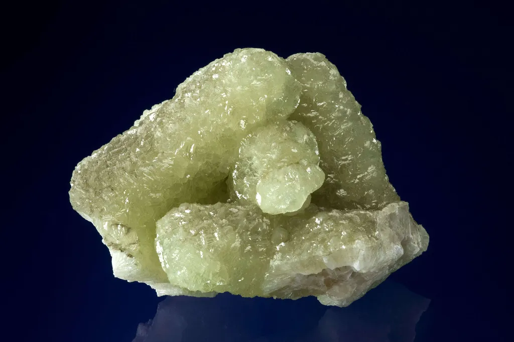 Prehnite Cast After Anhydrite image