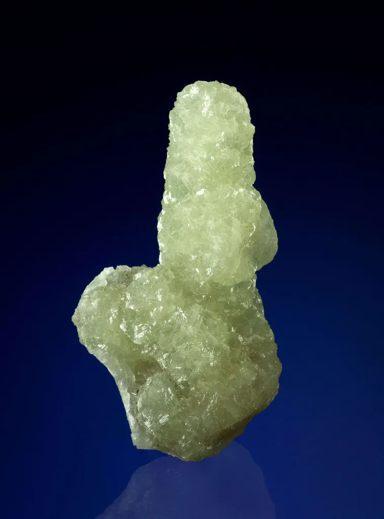 Prehnite Cast After Anhydrite image