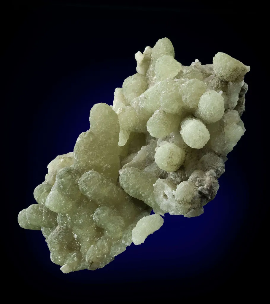 Prehnite Cast After Anhydrite image