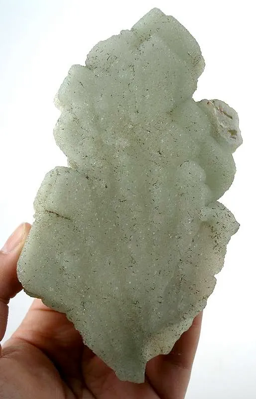 Prehnite Cast After Anhydrite image