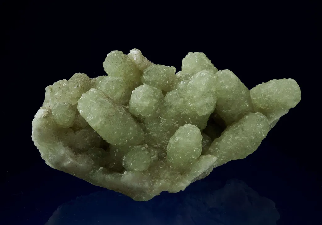 Prehnite Cast After Anhydrite image