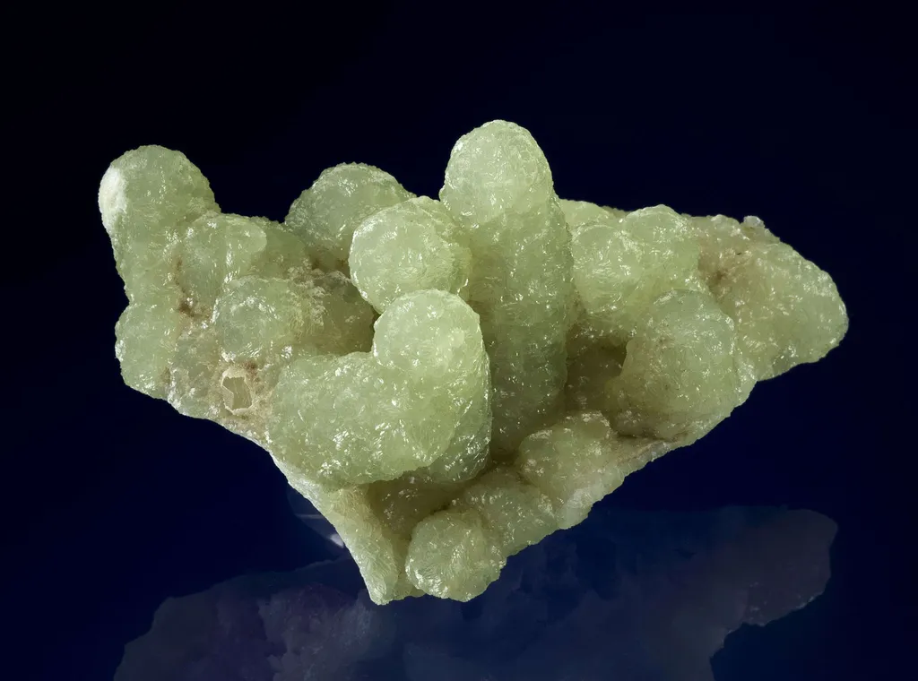 Prehnite Cast After Anhydrite image
