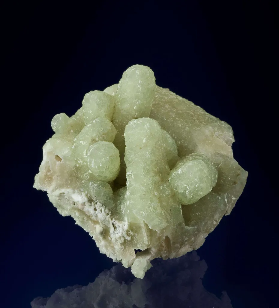 Prehnite Cast After Anhydrite image