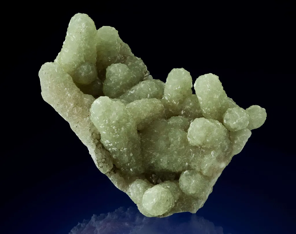 Prehnite Cast After Anhydrite image