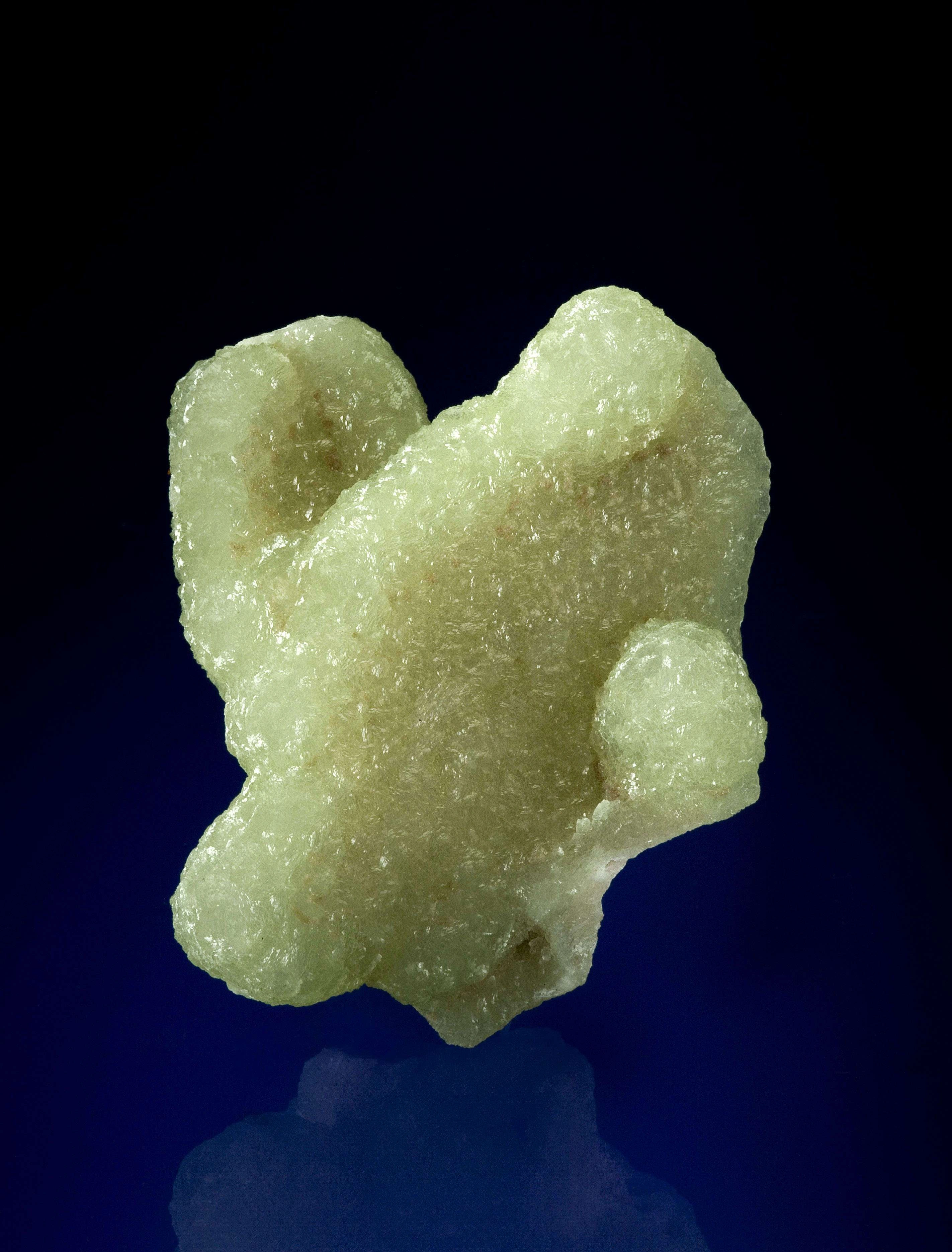 Prehnite Cast After Anhydrite - Prospect Park Quarry, New Jersey, USA