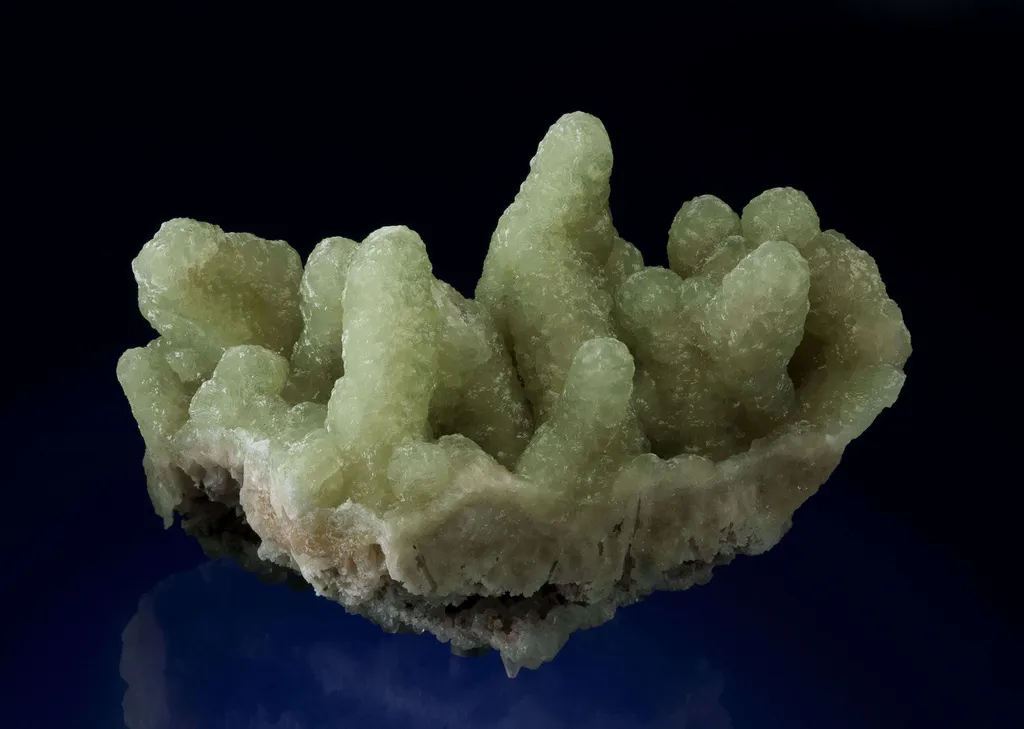 Prehnite Cast After Anhydrite image