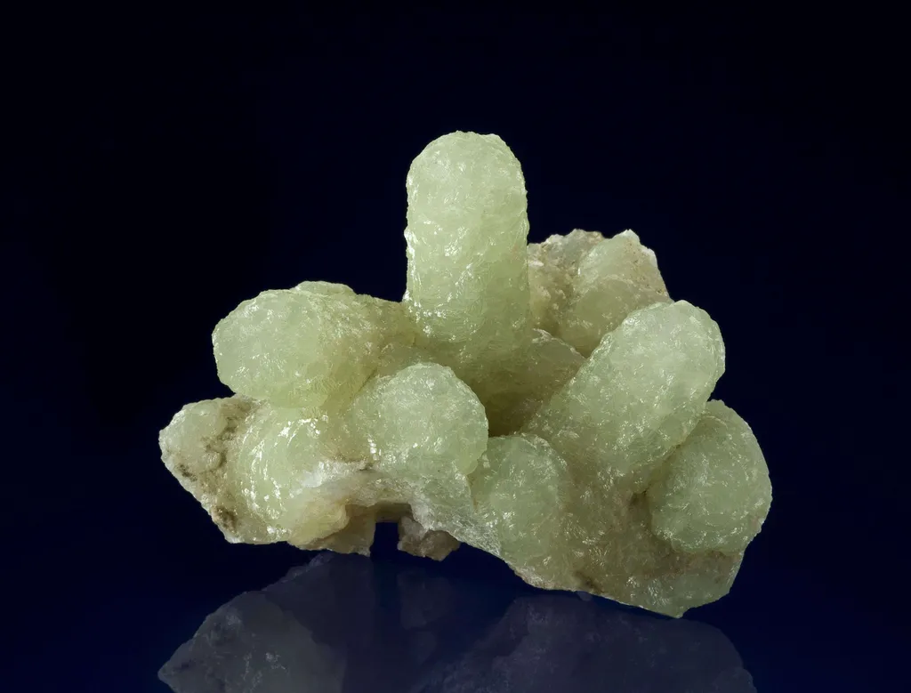 Prehnite Cast After Anhydrite image