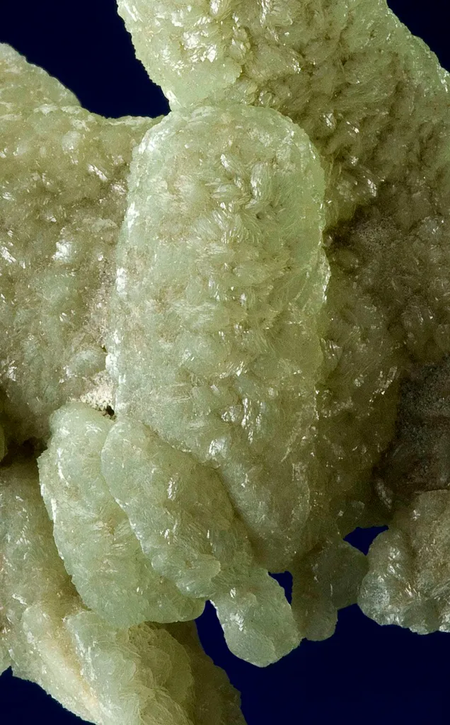 Prehnite Cast After Anhydrite image
