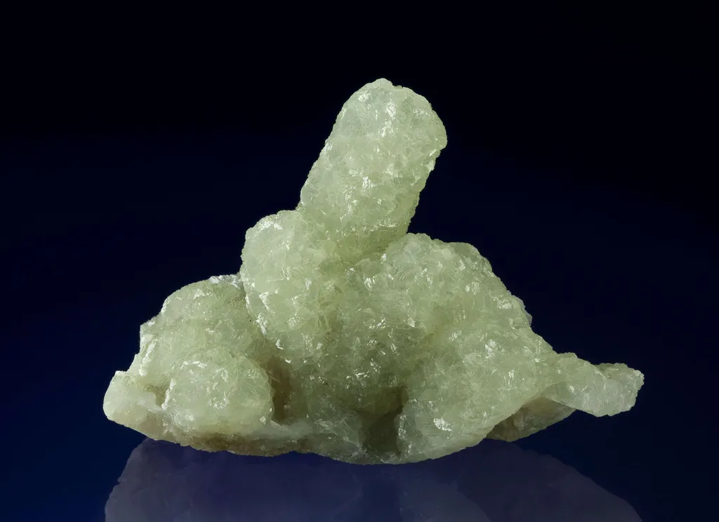 Prehnite Cast After Anhydrite image