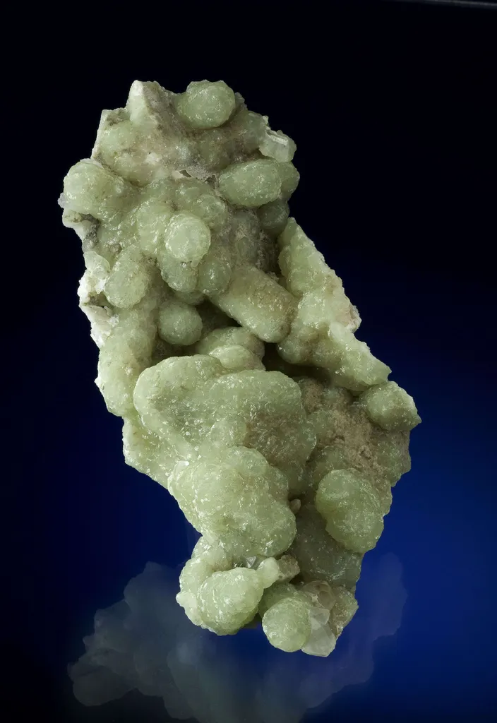 Prehnite Cast After Anhydrite image