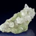 Prehnite Cast After Anhydrite With Calcite - image 1