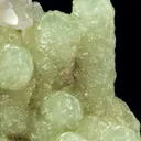 Prehnite Cast After Anhydrite With Calcite - image 2