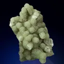 Prehnite Cast After Anhydrite With Calcite - image 1