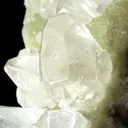 Prehnite Cast After Anhydrite With Calcite - image 3
