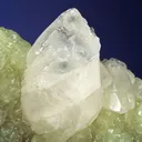 Prehnite Cast After Anhydrite With Calcite - image 3