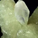 Prehnite Cast After Anhydrite With Calcite - image 4