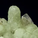 Prehnite Cast After Anhydrite With Calcite - image 3