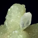 Prehnite Cast After Anhydrite With Calcite - image 5