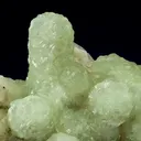 Prehnite Cast After Anhydrite With Calcite - image 4