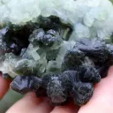 Prehnite & Epidote - 294 grams - Boumalne-Dadès Circle, Tinghir Province, Drâa-Tafilalet, Morocco - image 4