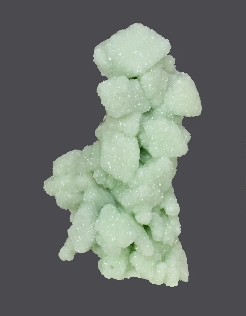 Prehnite epimorph after glauberite from USA, New Jersey, Watchung, Fanwood Quarry image