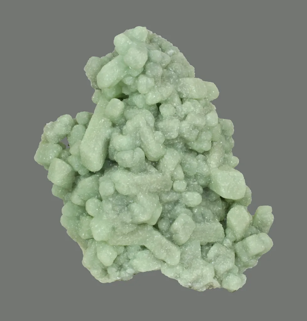 Prehnite epimorph after glauberite, USA, Watchung, Fanwood Quarry image