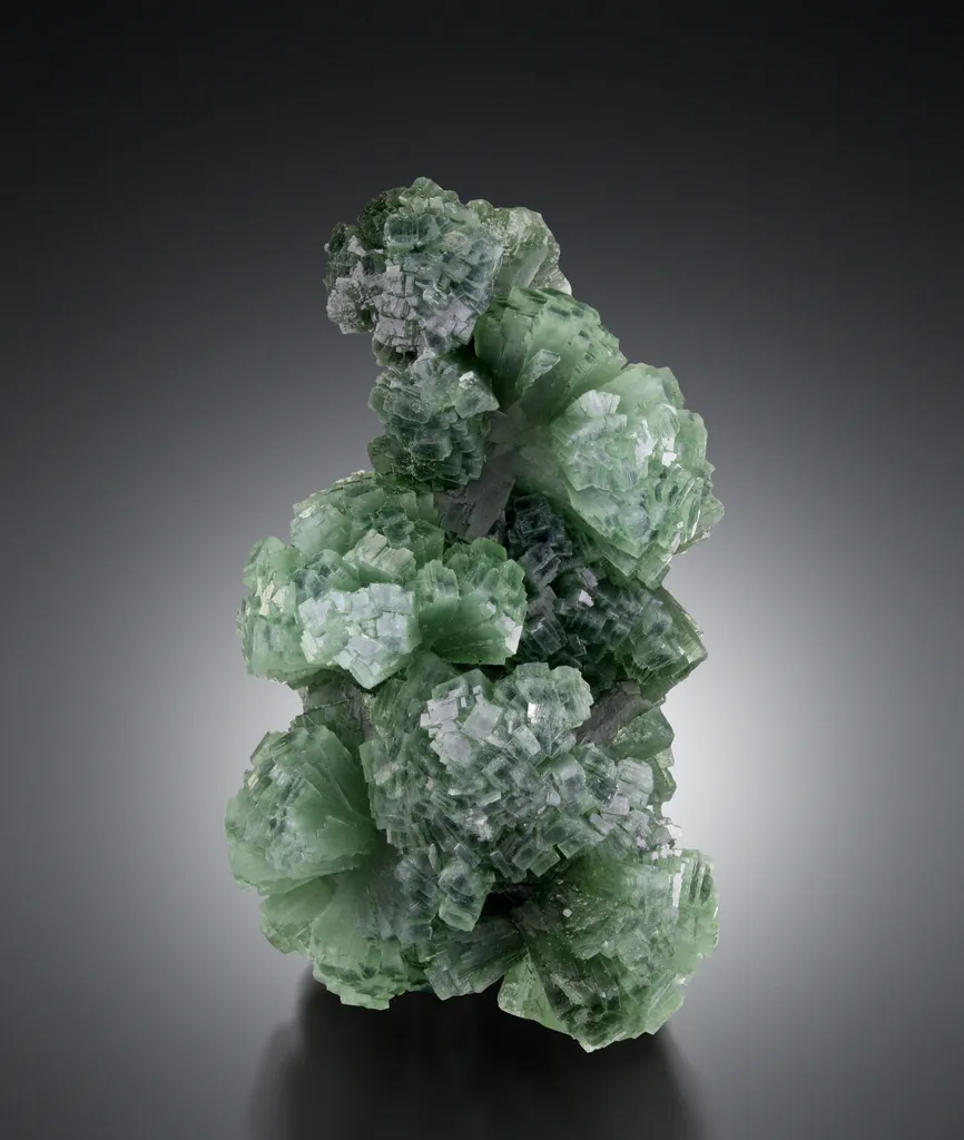 Prehnite from Morocco, Fès-Meknès Region, Boulemane Province image
