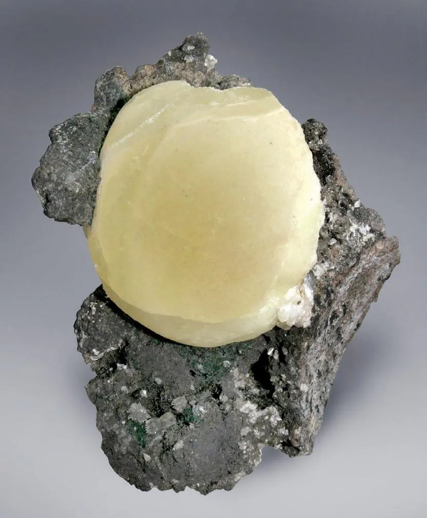 Prehnite from USA, New Jersey, Haledon, Braen Quarry image