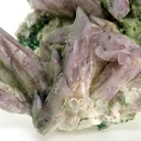 Prehnite (Manganoan) With Grossular Garnet - image 3