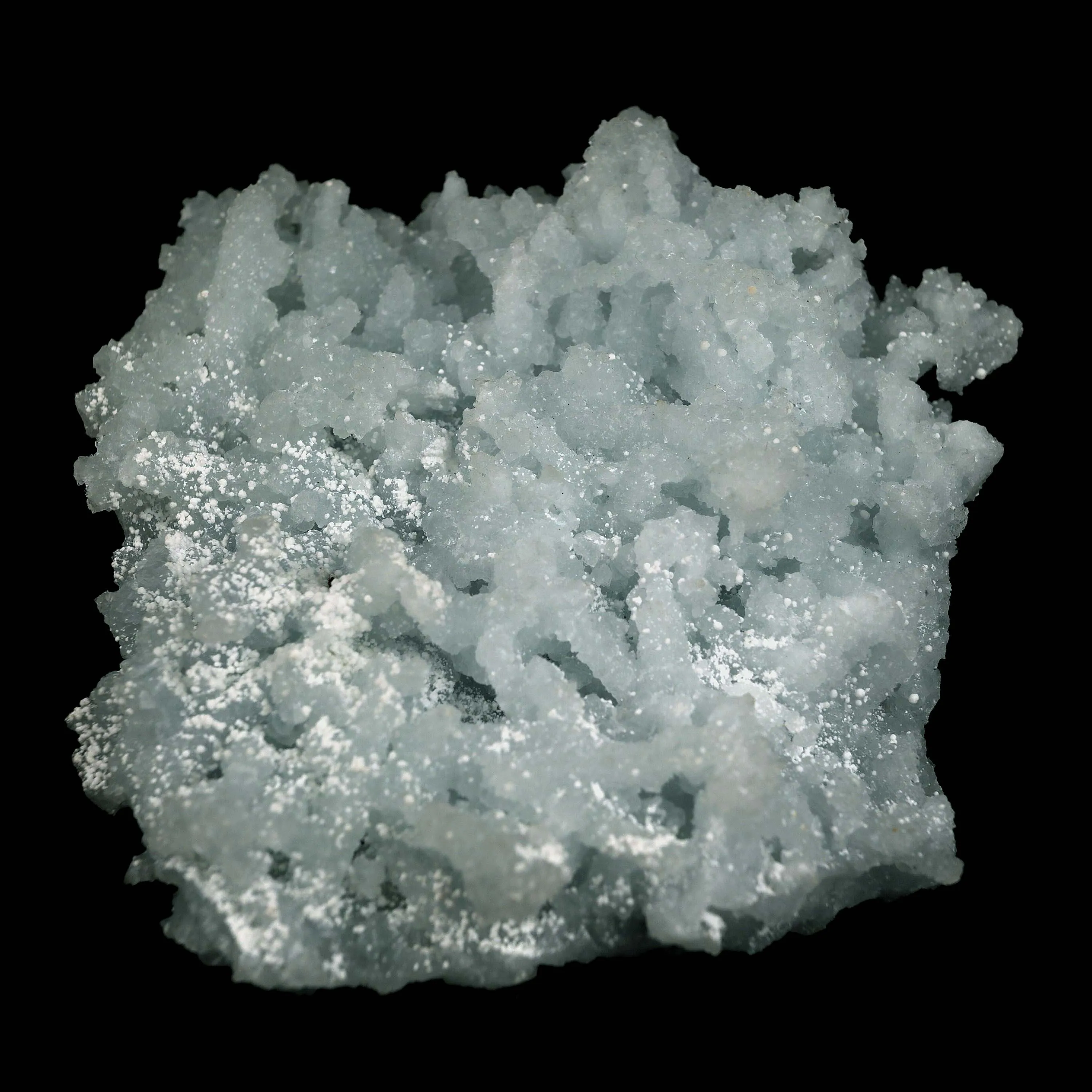 Prehnite Mesh Formation Natural Mineral Specimen - image 5