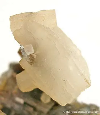 Prehnite on Diopside - image 2