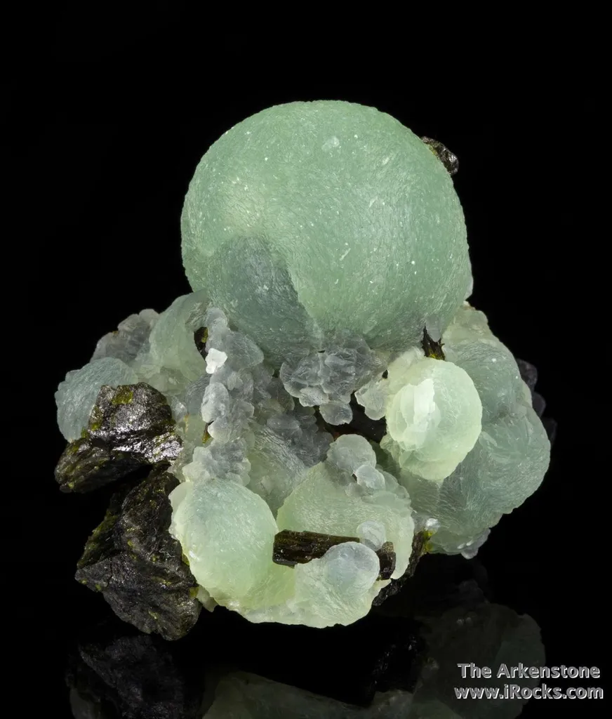 Prehnite on Epidote - image 2