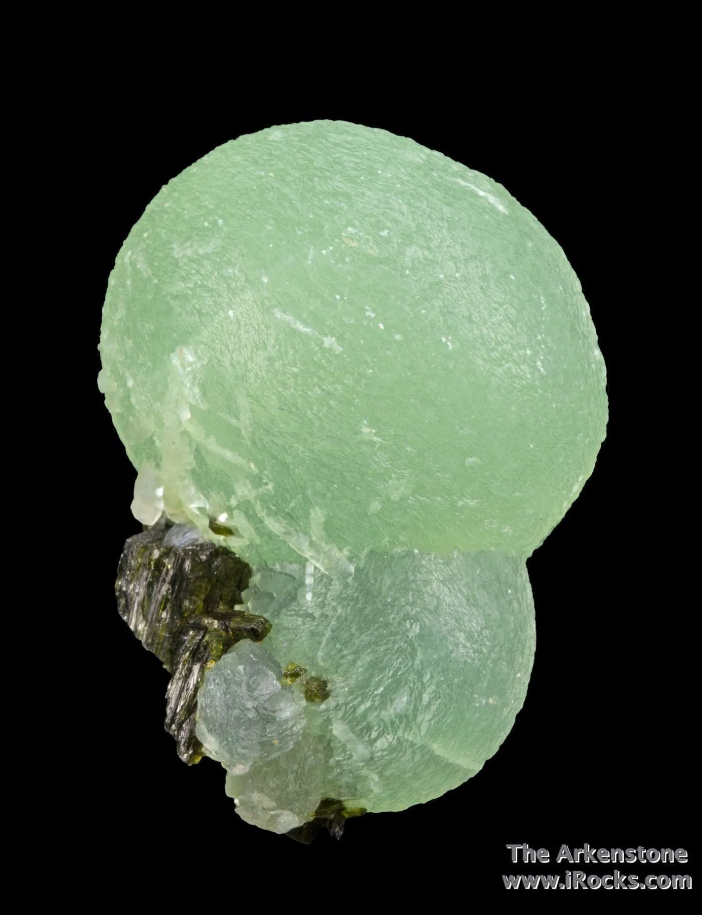 Prehnite on Epidote - image 1