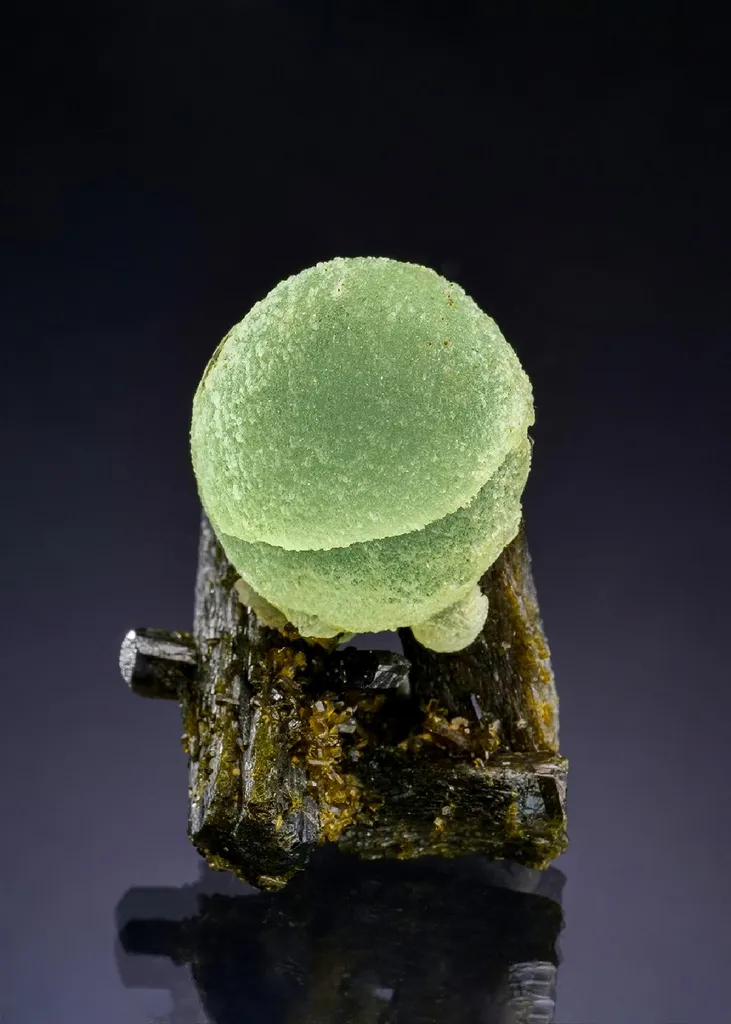 Prehnite on Epidote image