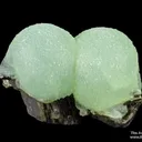 Prehnite on Epidote - image 1