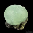 Prehnite on Epidote - image 1