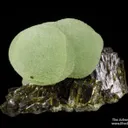 Prehnite on Epidote - image 2