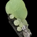 Prehnite on Epidote "Lollipop" - image 2