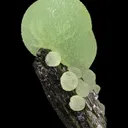 Prehnite on Epidote "Lollipop" - image 3
