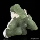 Prehnite on Epidote with Laumontite - image 4