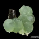 Prehnite on Epidote with Laumontite - image 4