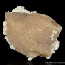 Prehnite on Grossular Garnet - image 2