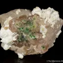 Prehnite on Grossular Garnet - image 4