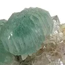Prehnite on Quartz - image 2