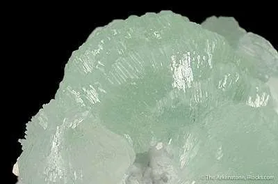 Prehnite on Quartz - image 2